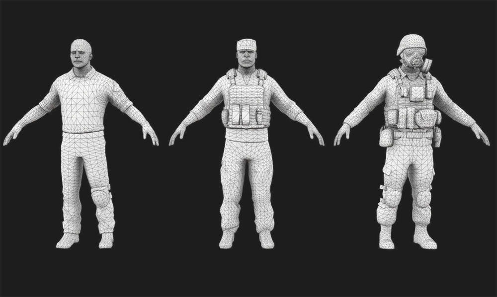 thiết kế nhân vật 3D